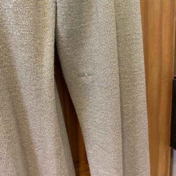 Ann Taylor Sparkly Silver Cardigan - Size S - Picture 5 of 8
